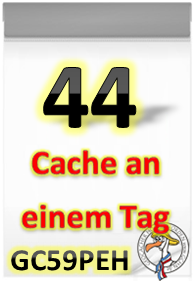 44 Cache an einem Tag Challenge (GCHN Edition)